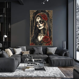 La Catrina Día de los Muertos Cultural Heritage Poster