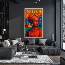 Niger Cultural Heritage Poster