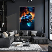 Racing Inferno Poster PosterGoat