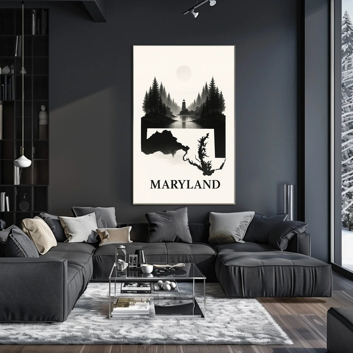 Maryland Scenic Poster