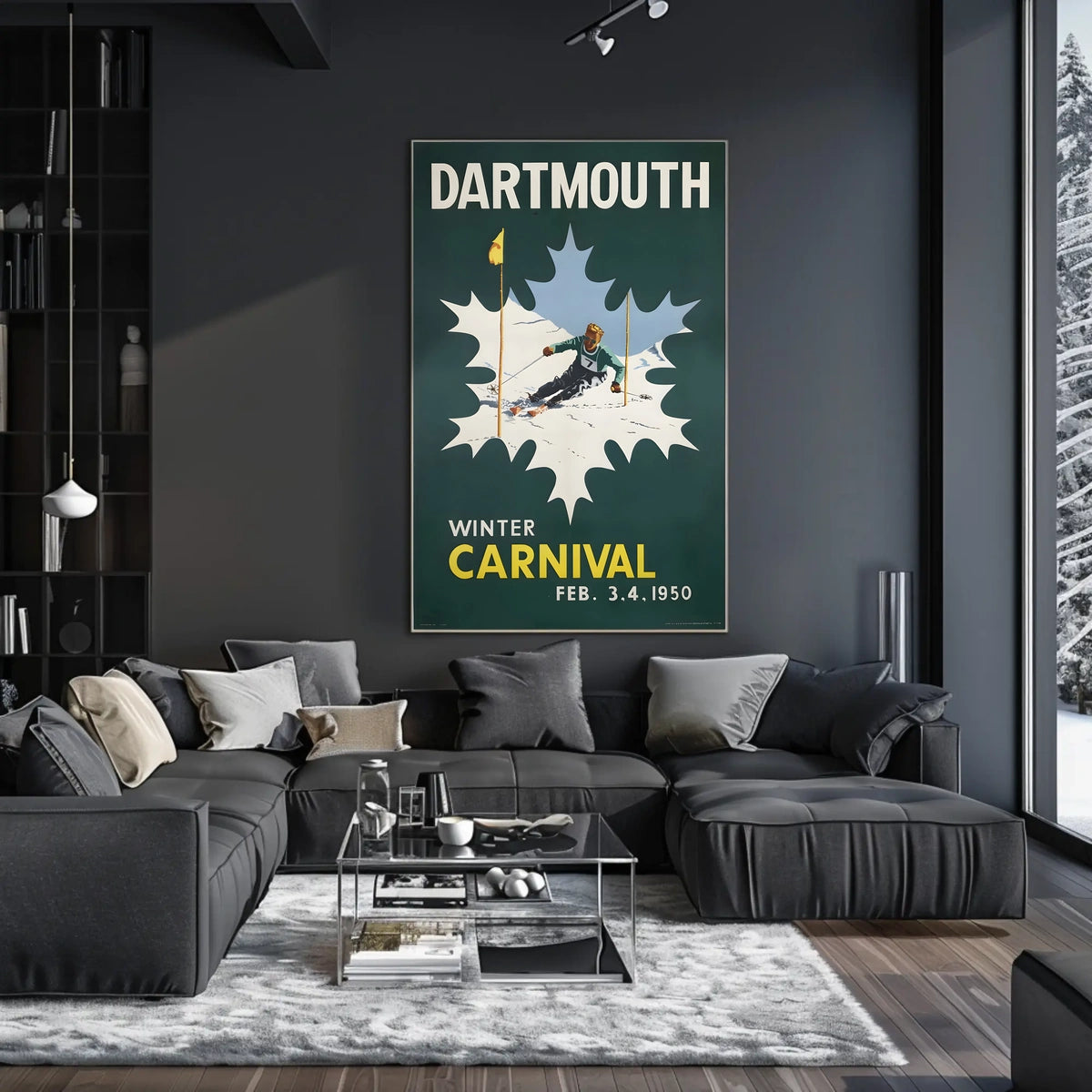 Dartmouth Winter Carnival 1950 Poster