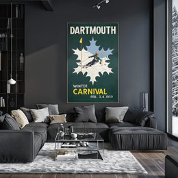 Dartmouth Winter Carnival 1950 Poster