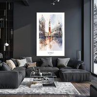 VENICE ARCHITECTURE IMPRESSIONISTIC CITYSCAPE TRAVEL POSTER PosterGoat
