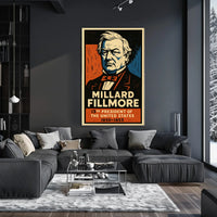 Millard Fillmore 13th President Poster