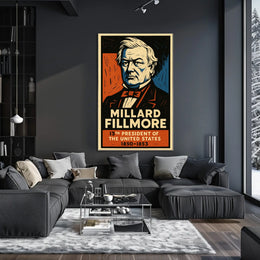 Millard Fillmore 13th President Poster