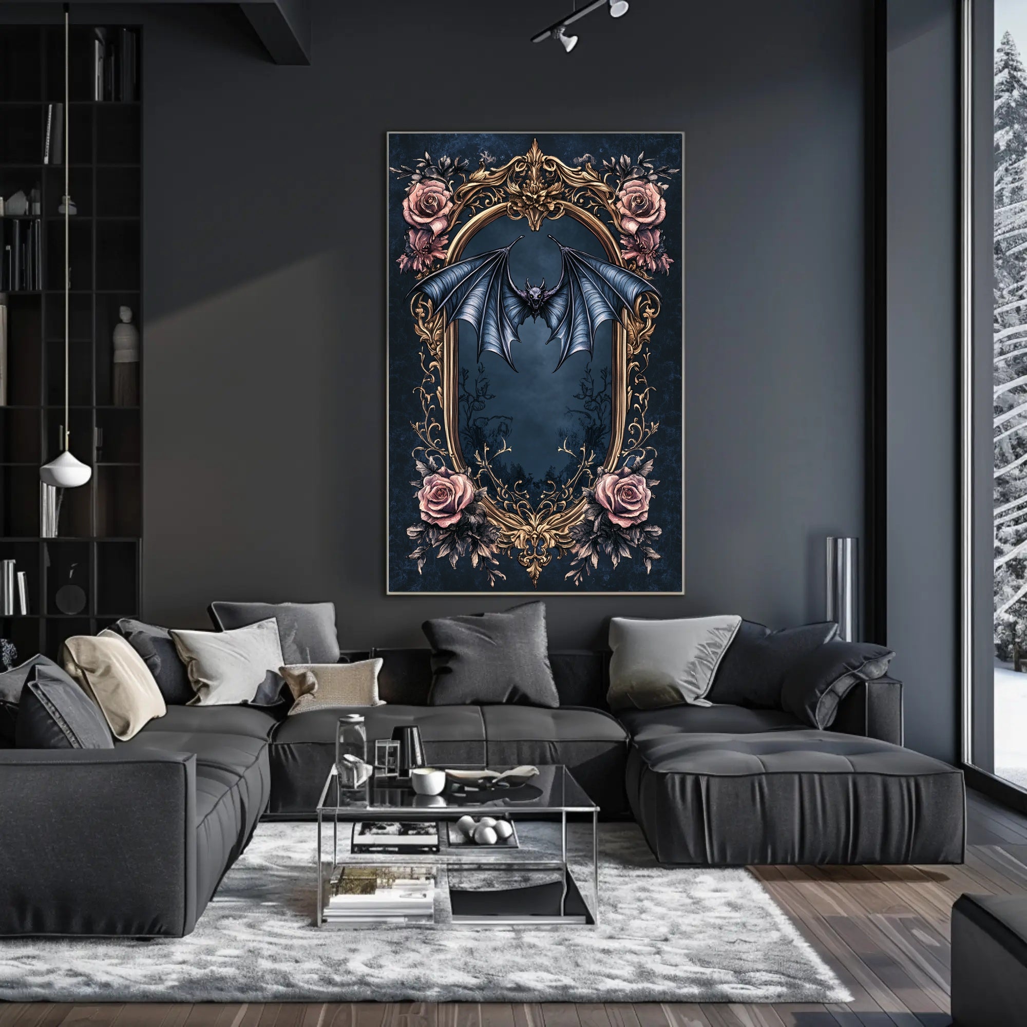 Gothic Elegance Poster