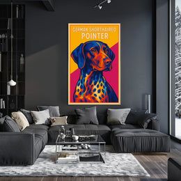 German Shorthaired Pointer Poster