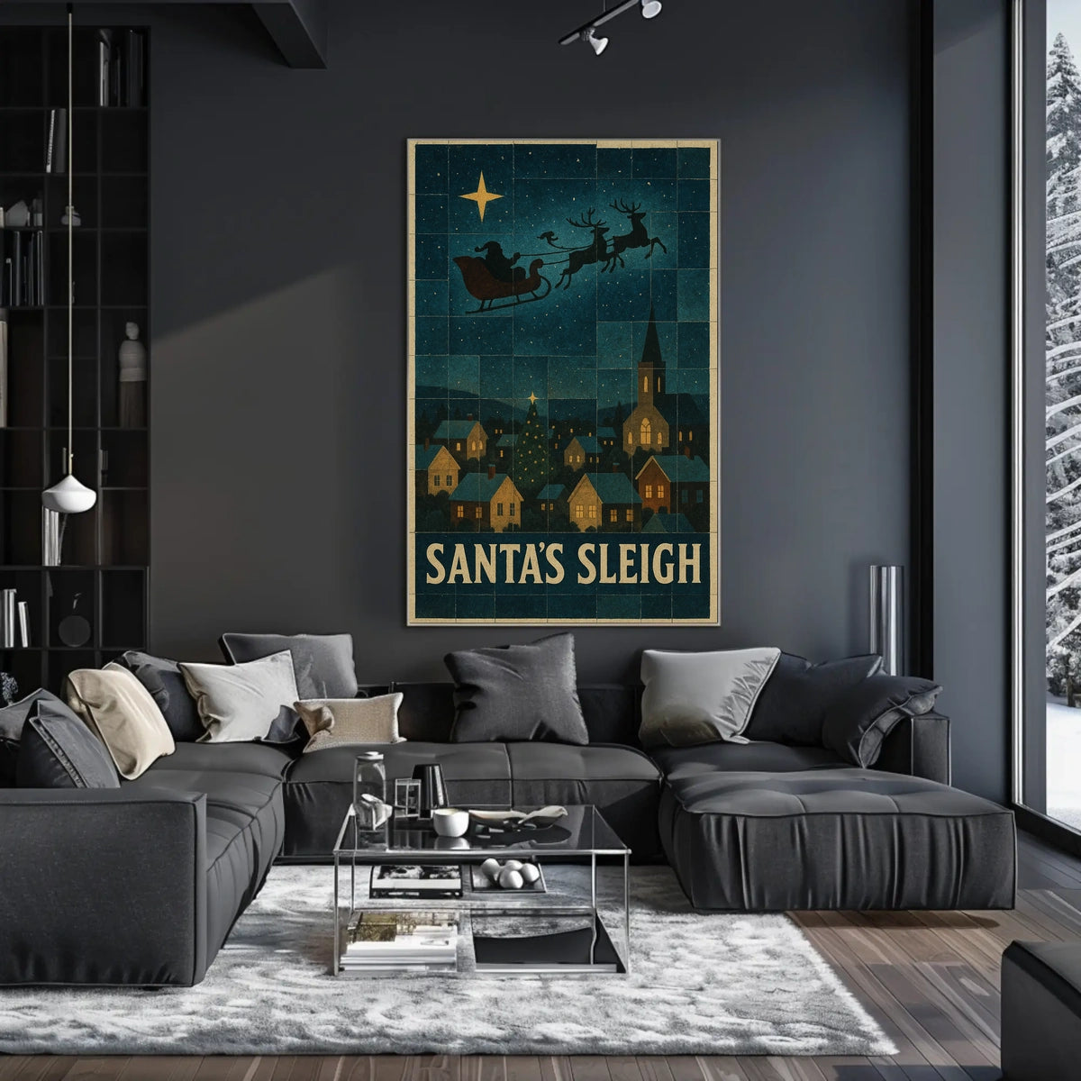 SantaS Sleigh Poster