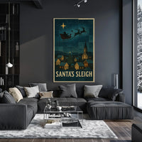 SantaS Sleigh Poster