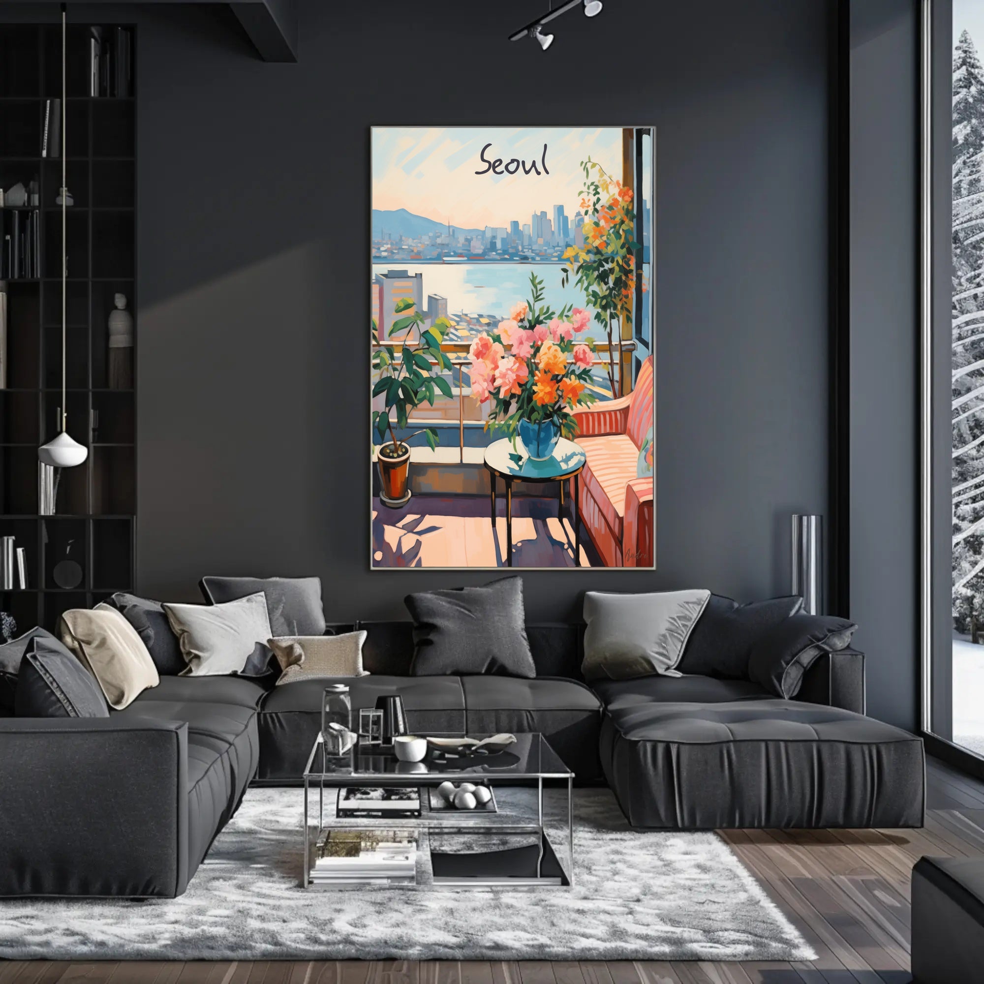 Seoul Serenity Poster