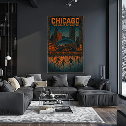 Chicago The Heart of Winter Poster
