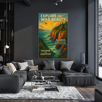 Explore the Wild Beauty of Acadia Poster PosterGoat