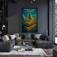 The Periodic Table Of Elements Poster