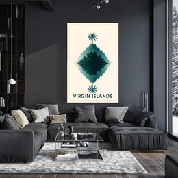 Virgin Islands Reflection Poster
