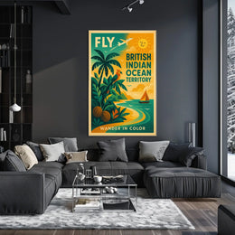 Explore the British Indian Ocean Territory Poster