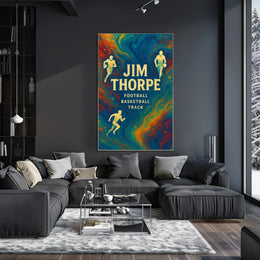 Jim Thorpe Multisport Legend Poster