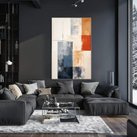Abstract Geometric Harmony Abstract Poster