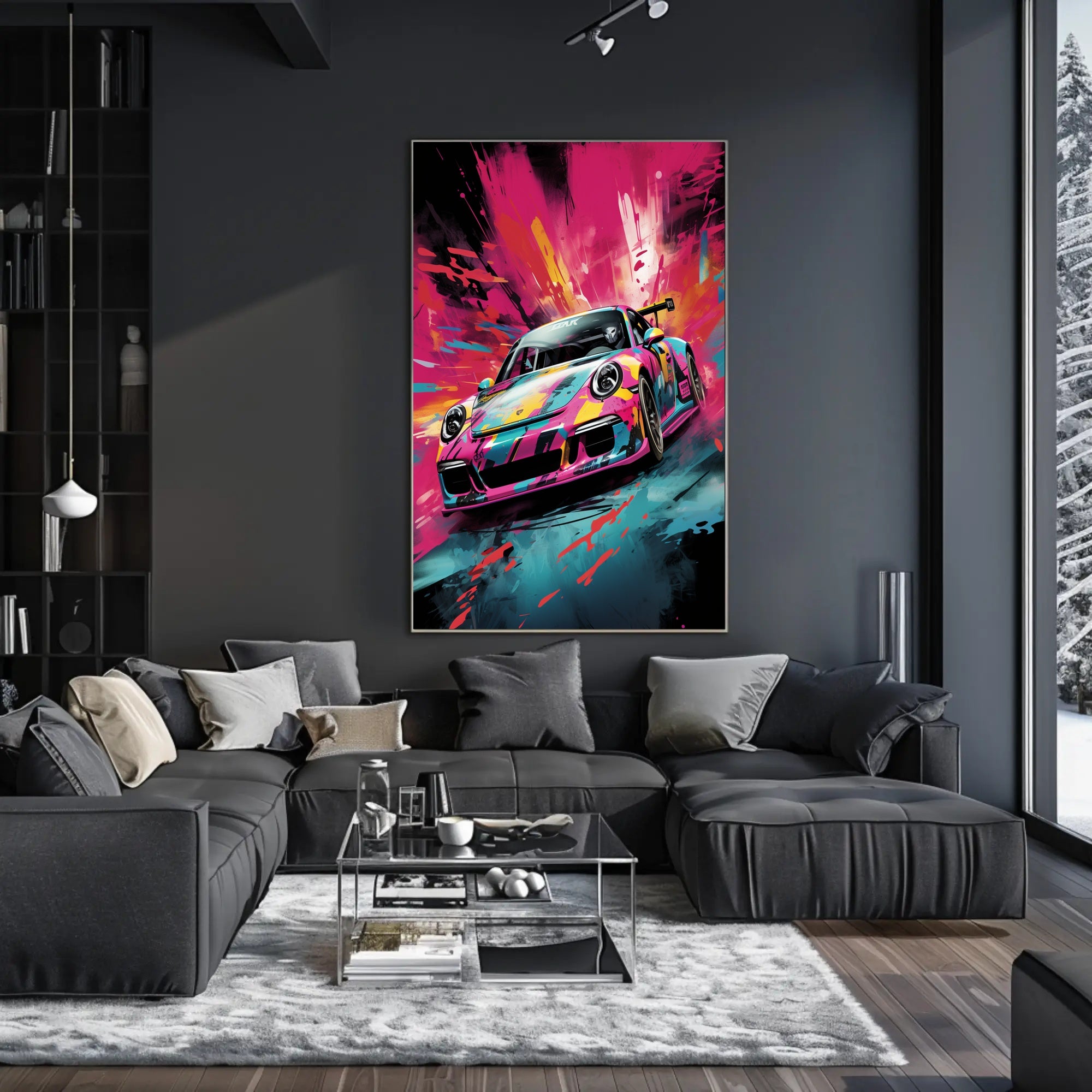 Vivid Speed Poster PosterGoat