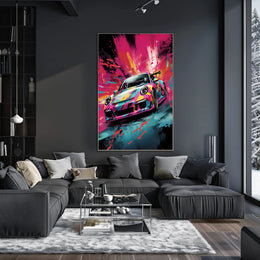 Vivid Speed Poster PosterGoat