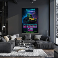 M1 Combat Car Icon of Early Mechanized Warfare Poster PosterGoat