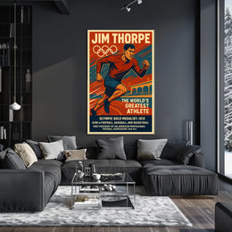 Celebrating Jim Thorpe Worlds Greatest Athlete Jim Thorpe Poster