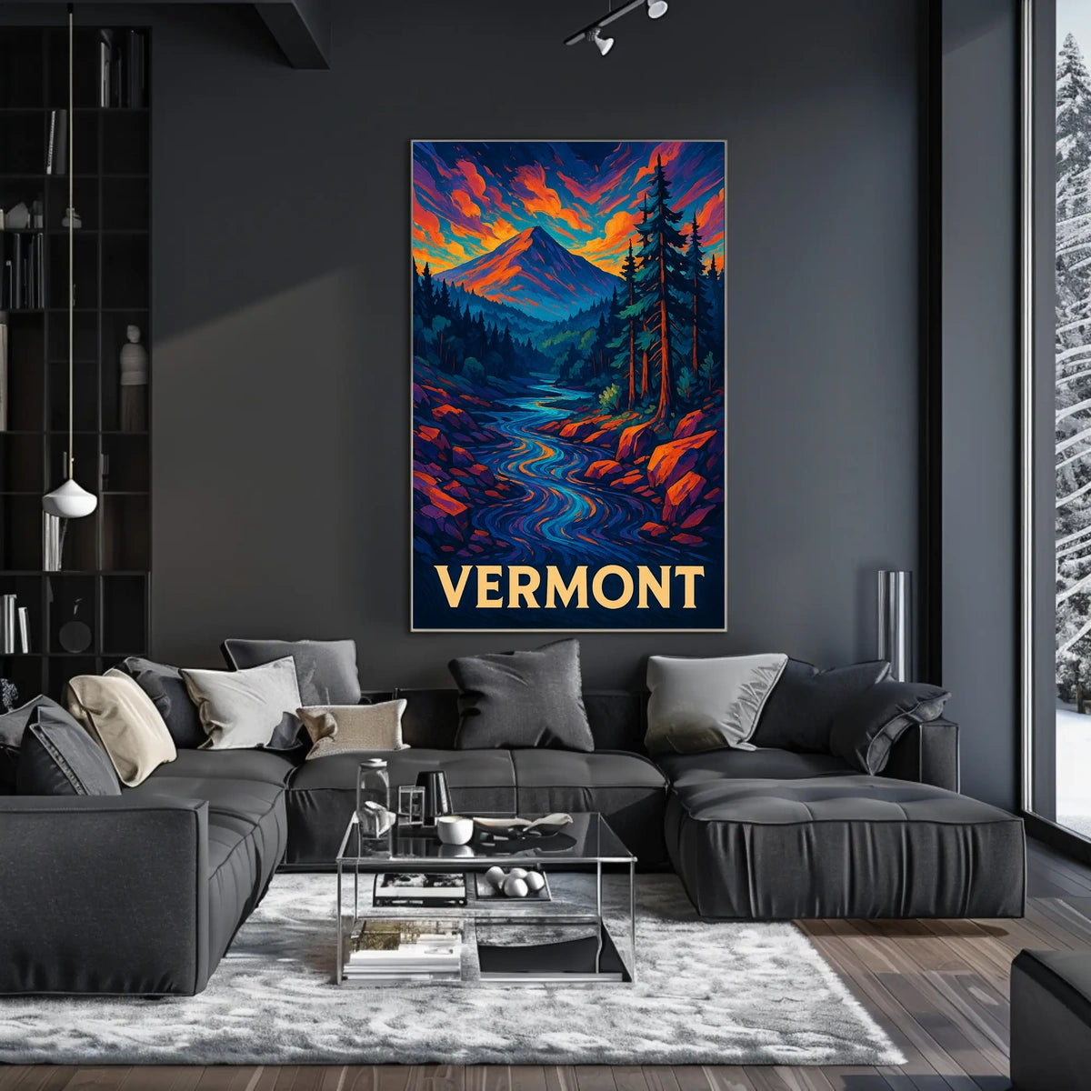 Vermont Landscape Poster