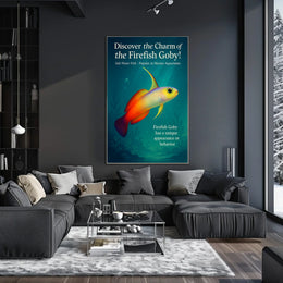 Discover The Charm Of The Firefish Goby Poster