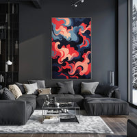 Abstract Swirls Of Color Abstract Poster