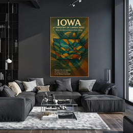 Tapestry of Landscapes Poster