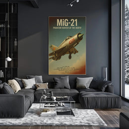 MiG-21: Phantom Hunter of the North Poster PosterGoat