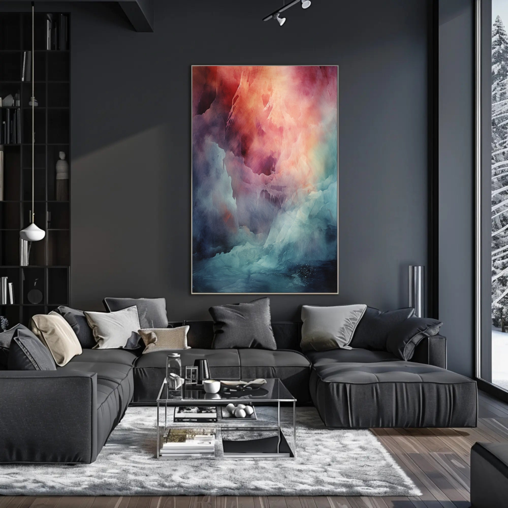 Abstract Landscape Abstract Poster