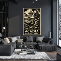 Acadia National Park Poster
