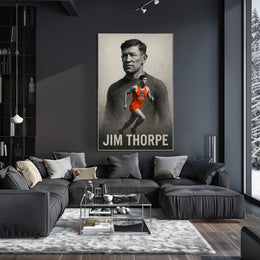 Jim Thorpe Athletic Legend Poster