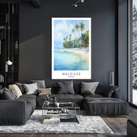 Tropical Beach Paradise Poster PosterGoat