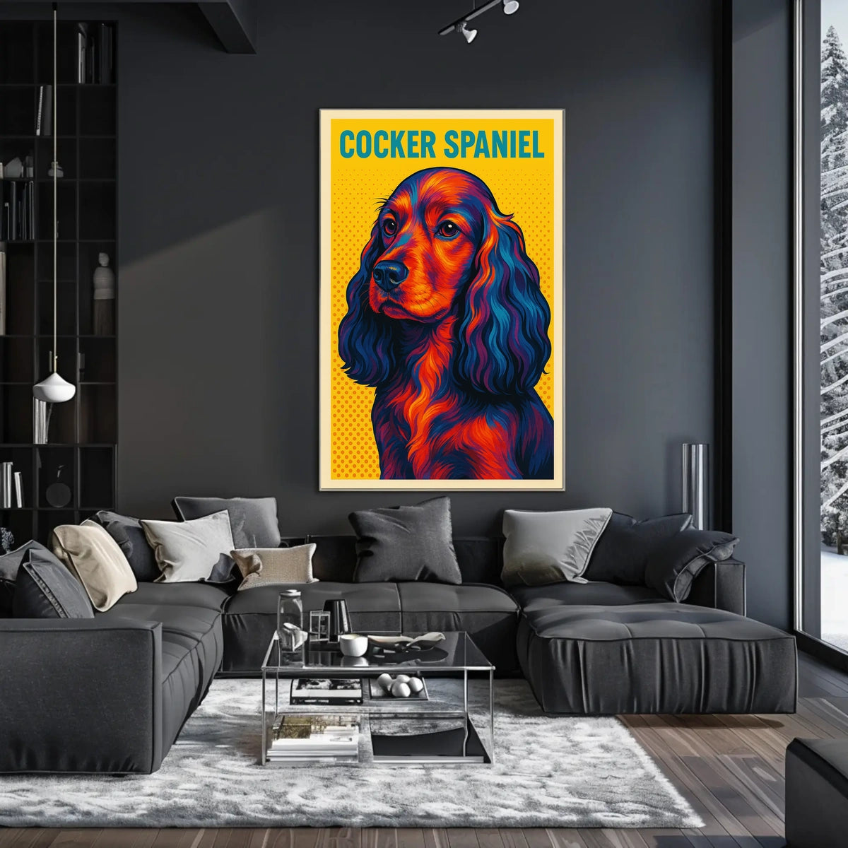 Cocker Spaniel Art Poster
