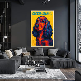 Cocker Spaniel Art Poster