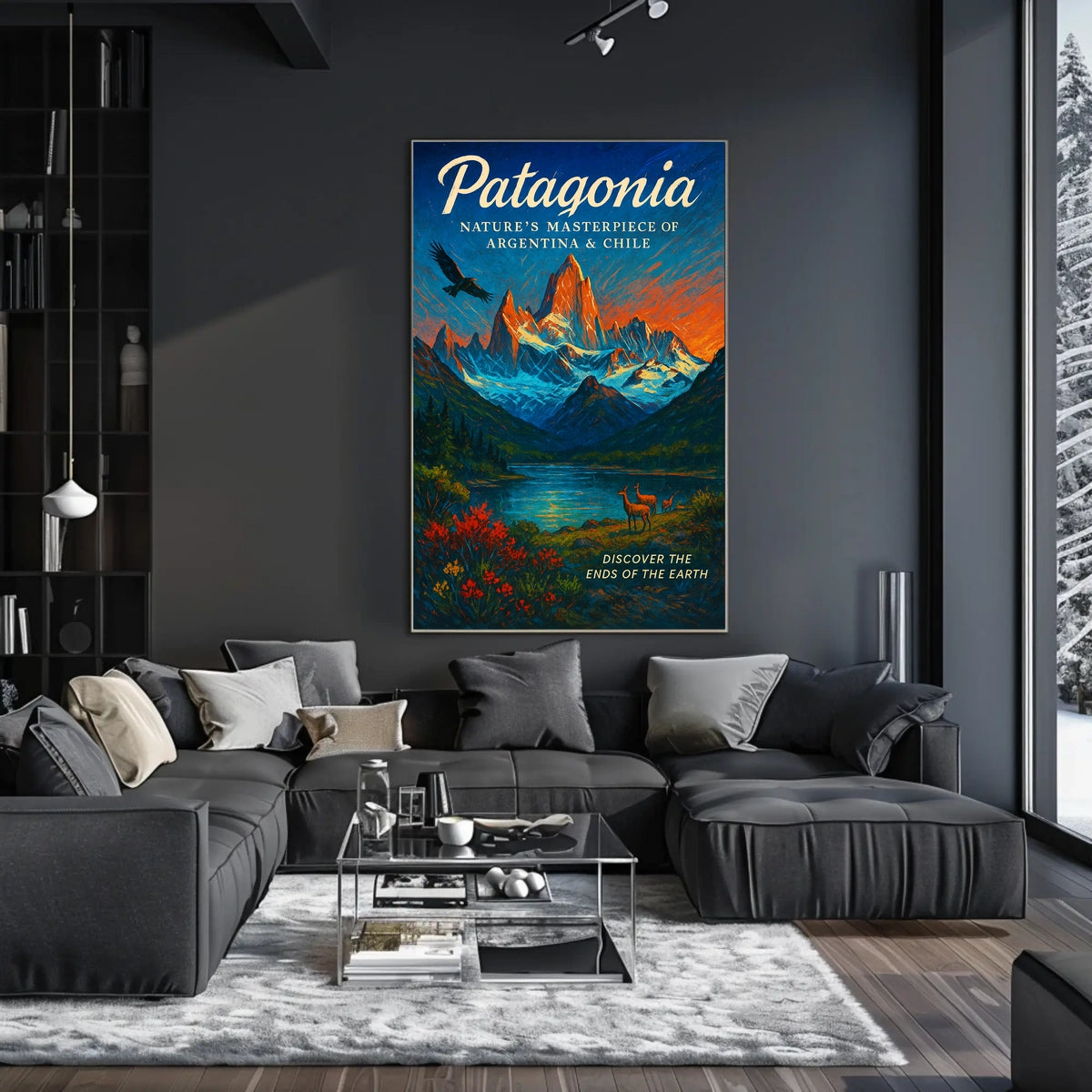 Patagonia Natures Masterpiece Poster
