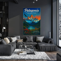 Patagonia Natures Masterpiece Poster
