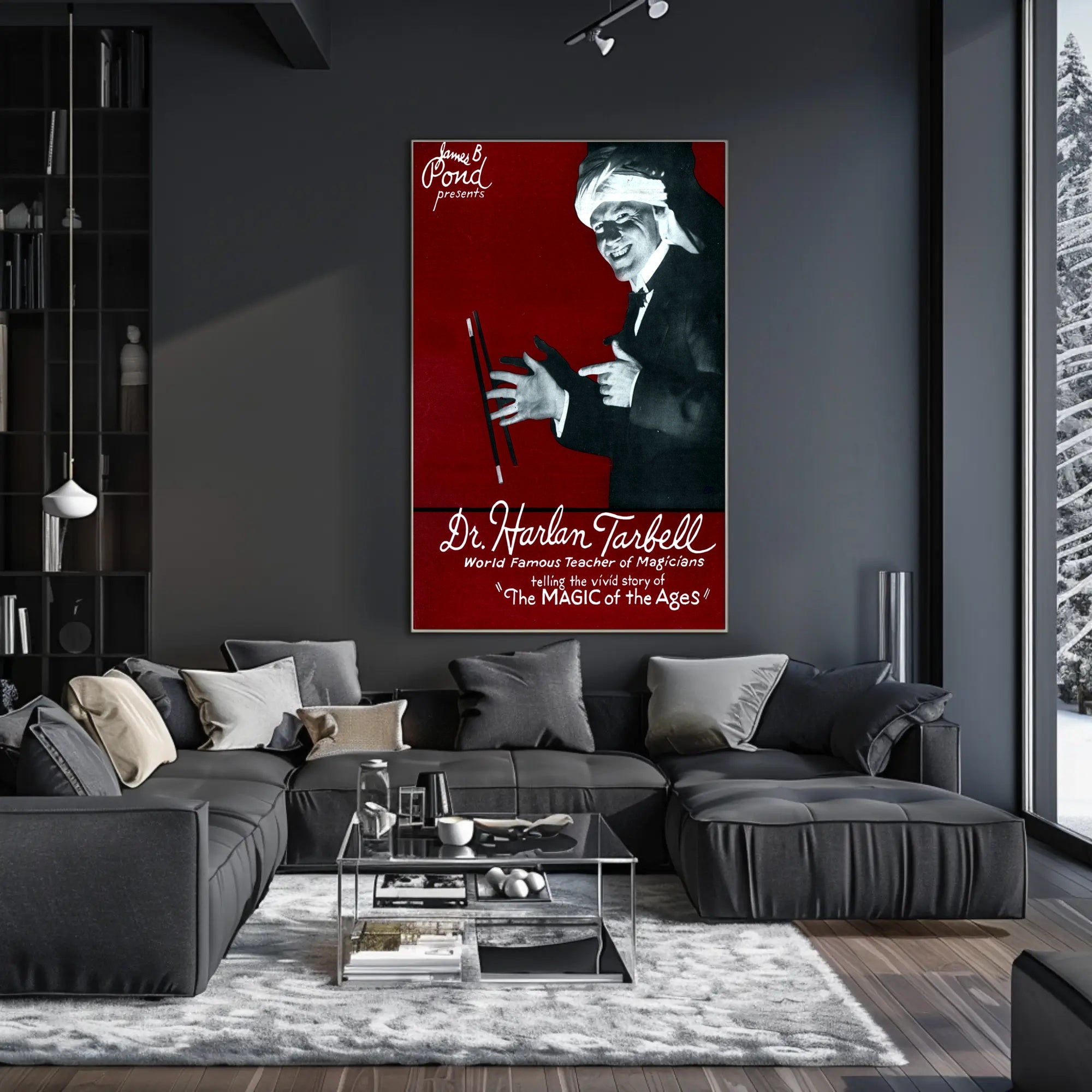 The Magic of Dr. Harlan Tarbell Heritage Poster
