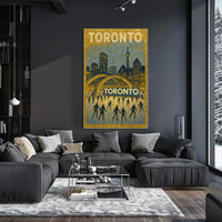 Toronto Winter Scene Poster