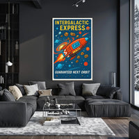 Intergalactic Express Poster PosterGoat