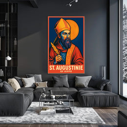 St. Augustine of Hippo Poster