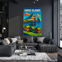 Faroe Islands Scenic Poster