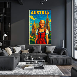 Austria Travel Poster