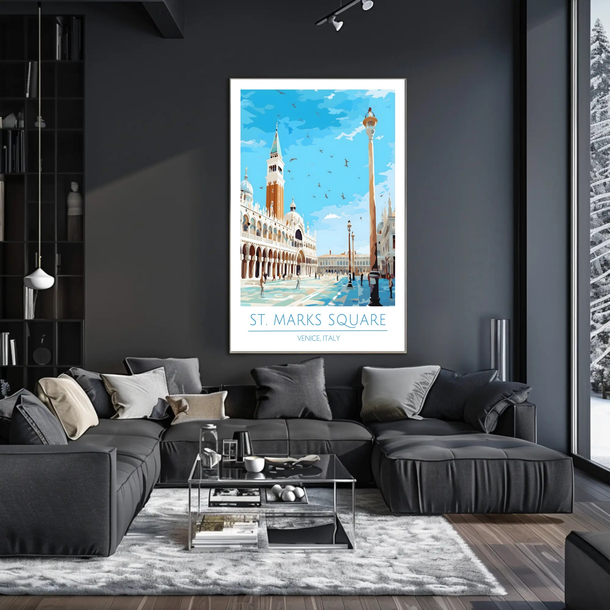 St. Mark's Square, Venice Poster