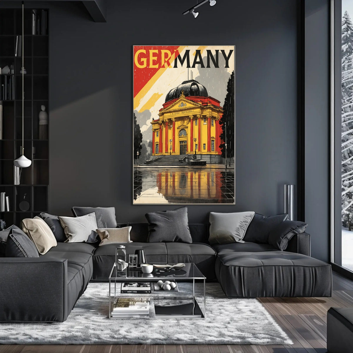 Germany Architectural Poster