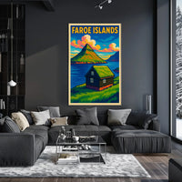 Faroe Islands Scenic Poster