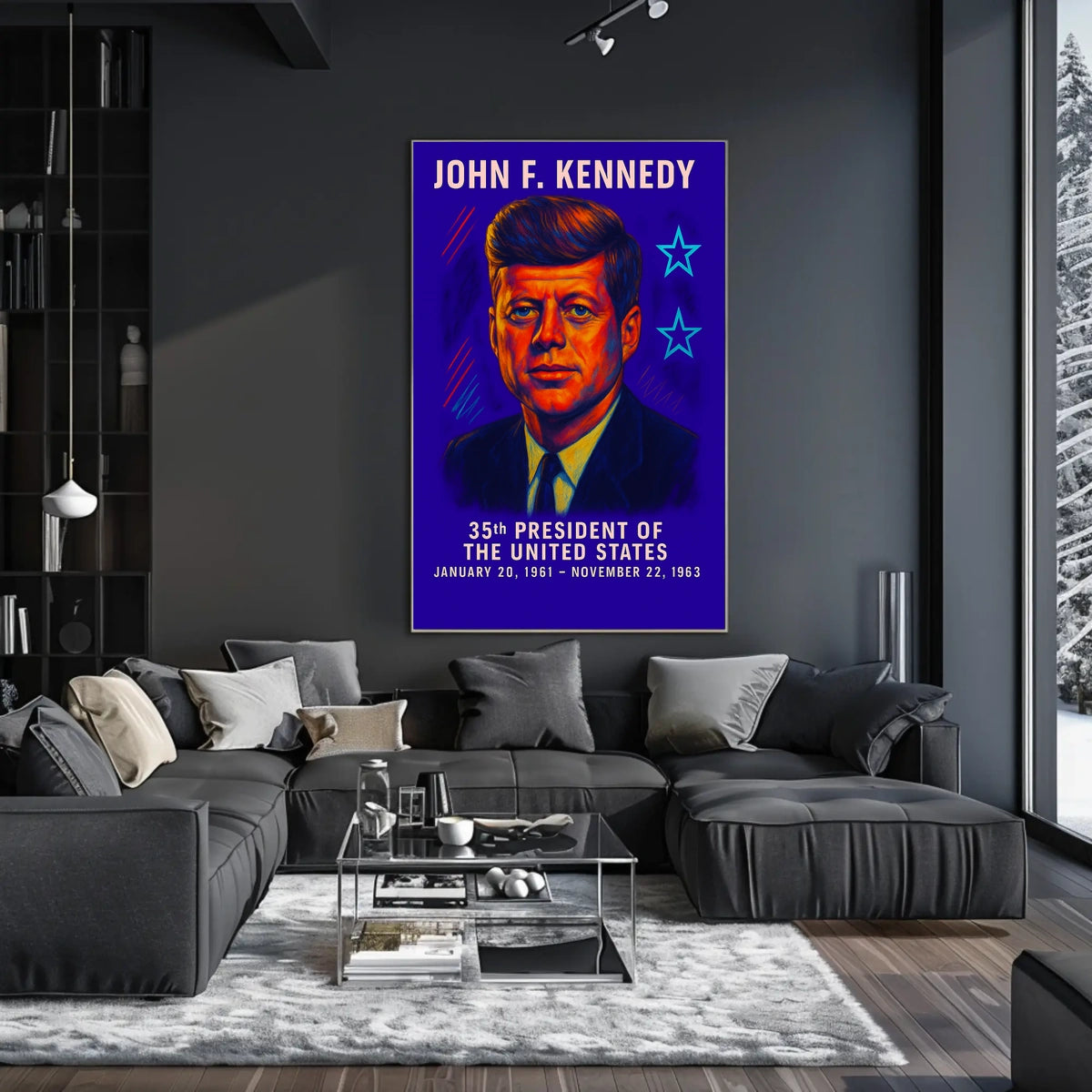 John F. Kennedy 35th President Poster