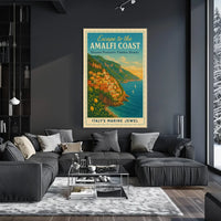 Discover Positano's Timeless Beauty Travel Poster