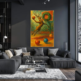 Holiday Hoops Poster